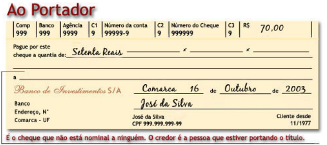 Cheque nominal: o que é? Saiba como funciona e quando utilizar